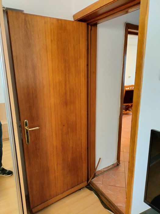 Usi interior cu tocuri din lemn, 80x200, 60x200, diverse modele si dim