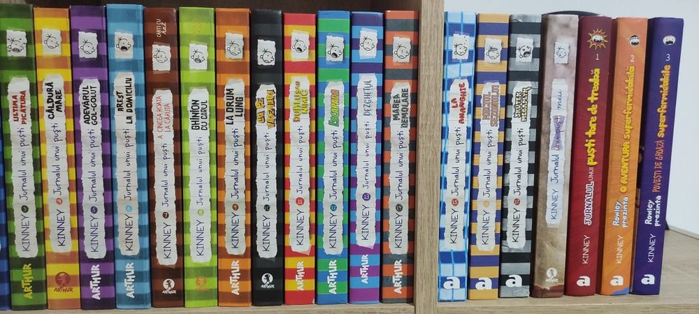 Serie Jurnalul unui puști 1-17