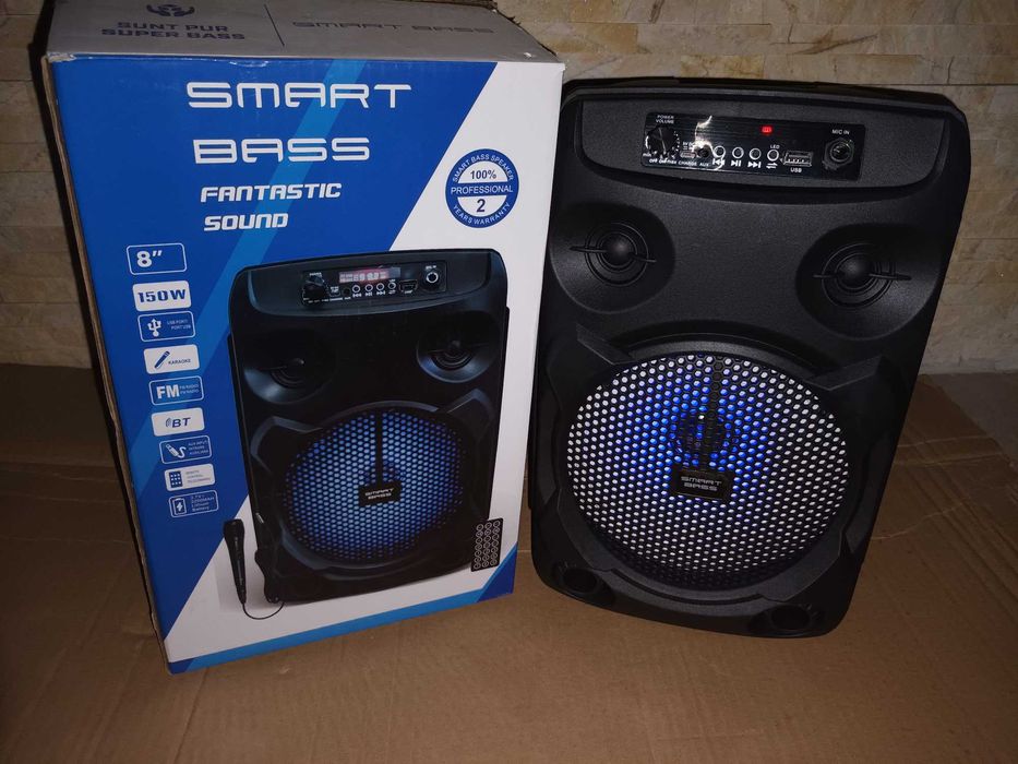 Boxa portabila bluetooth Boxa petrecere/SUNET CLAR/MICROFON