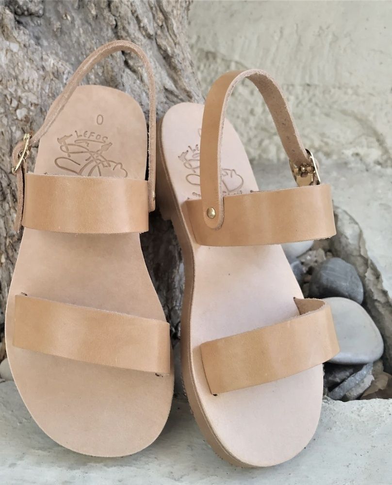 Sandale LEFOS handmade piele naturala