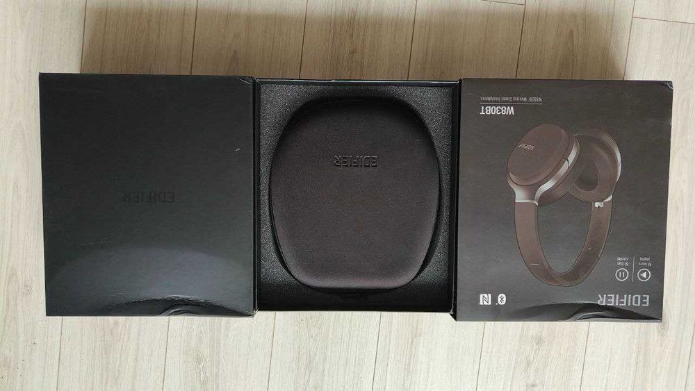 Casti Edifier W830BT, wireless, Bluetooth, negru