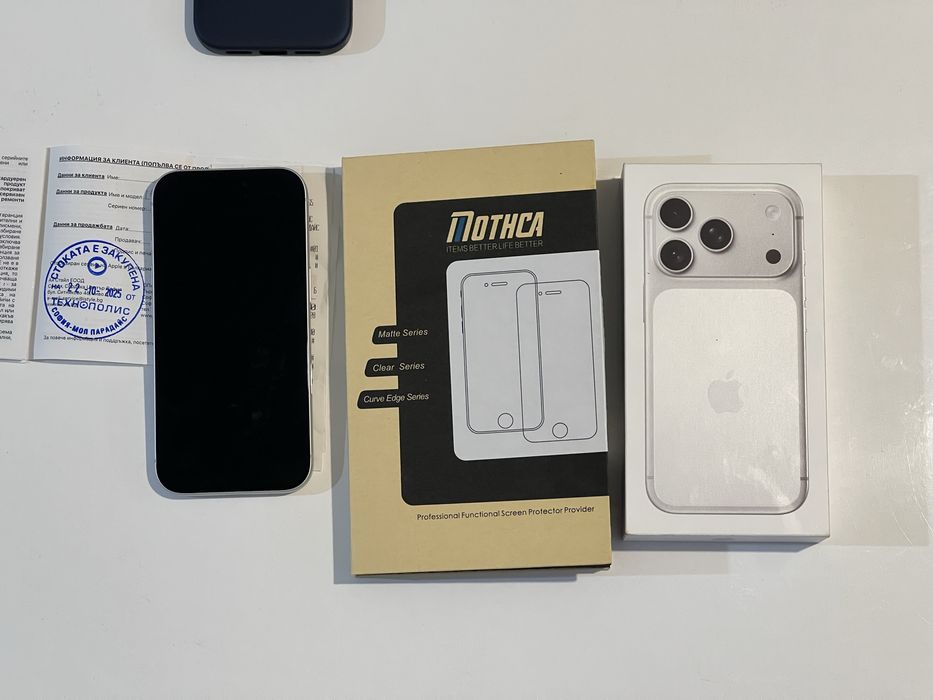 iPhone 17 Pro 256GB сребристо сив