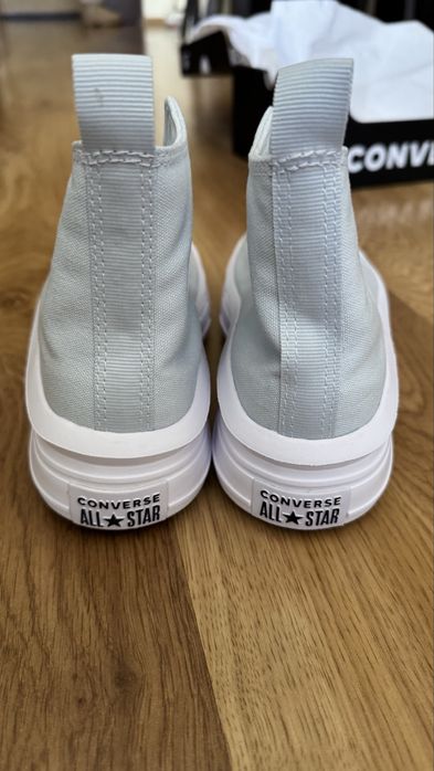 Кецове на платформа Converse 35 номер светло сини