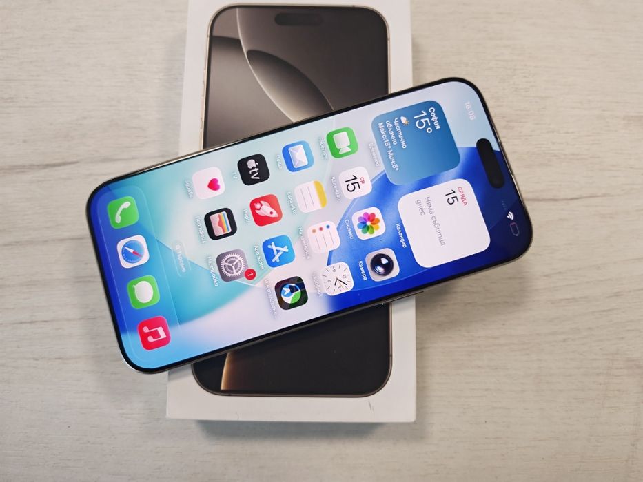 Перфектен  iPhone 16 Pro Max 512 GB Natural Гаранция