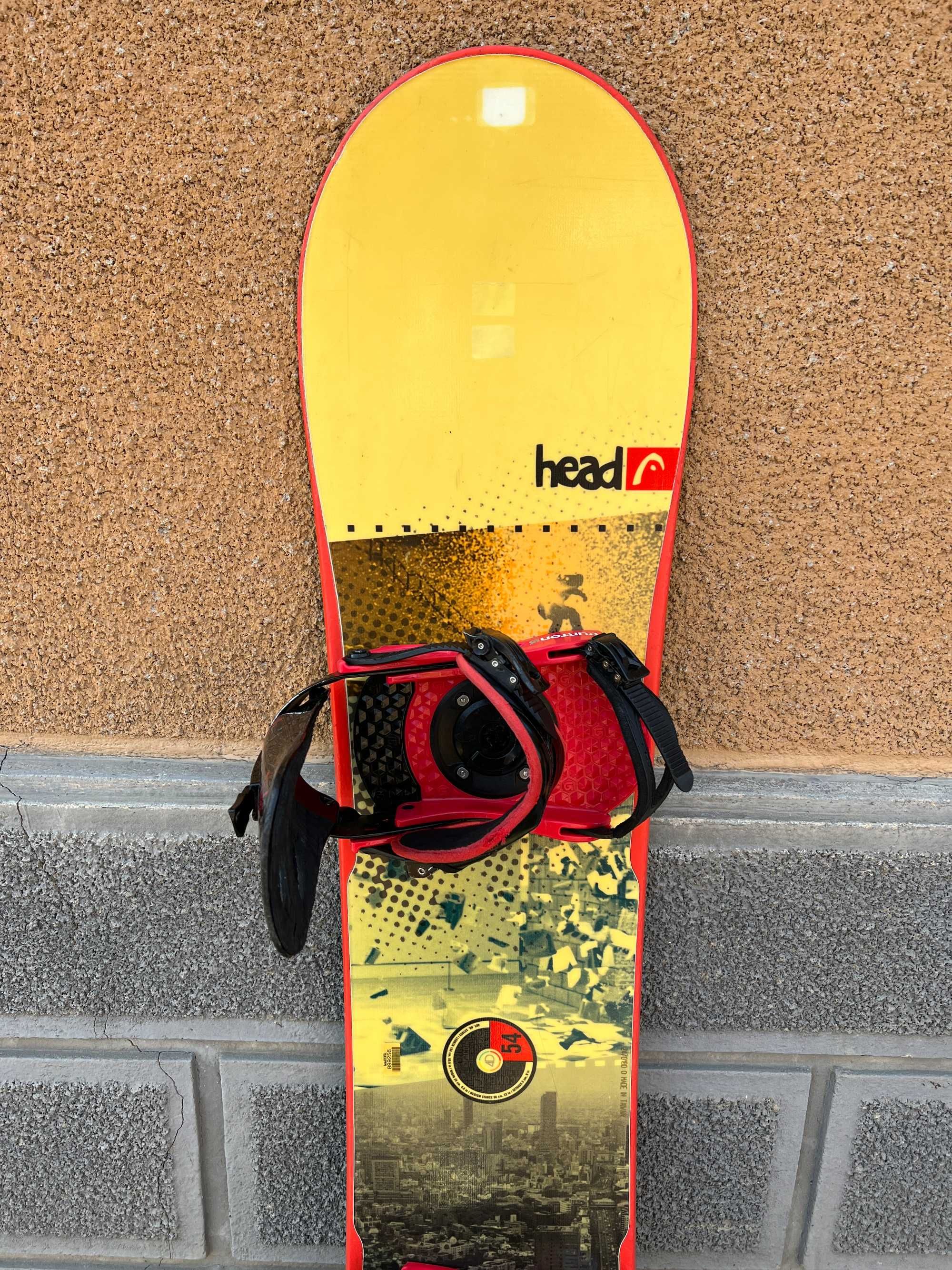 placa snowboard head rocka 4d L154