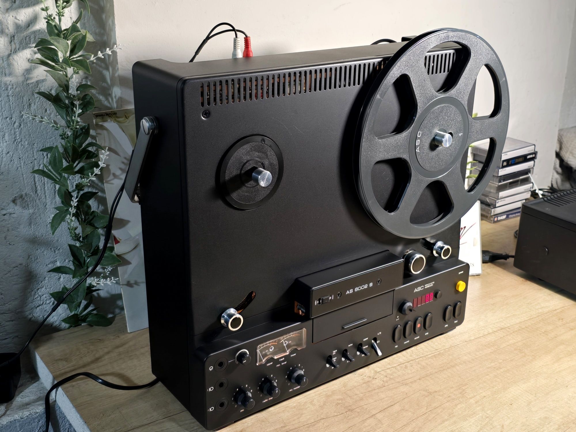 Magnetofon BRAUN ASC AS-6002 S, 3 motoare, 3 capete, vintage hi-fi