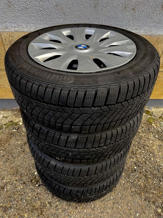 Jante Roti Tabla 16 BMW Seria 1 2 3 Anvelope iarna 205 60 R16 M+S