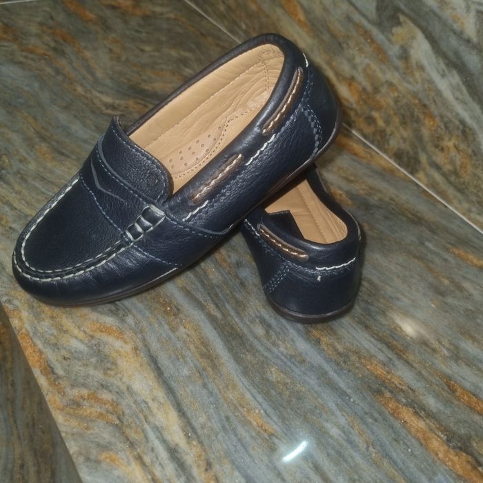 Mocasini piele Massimo Dutti