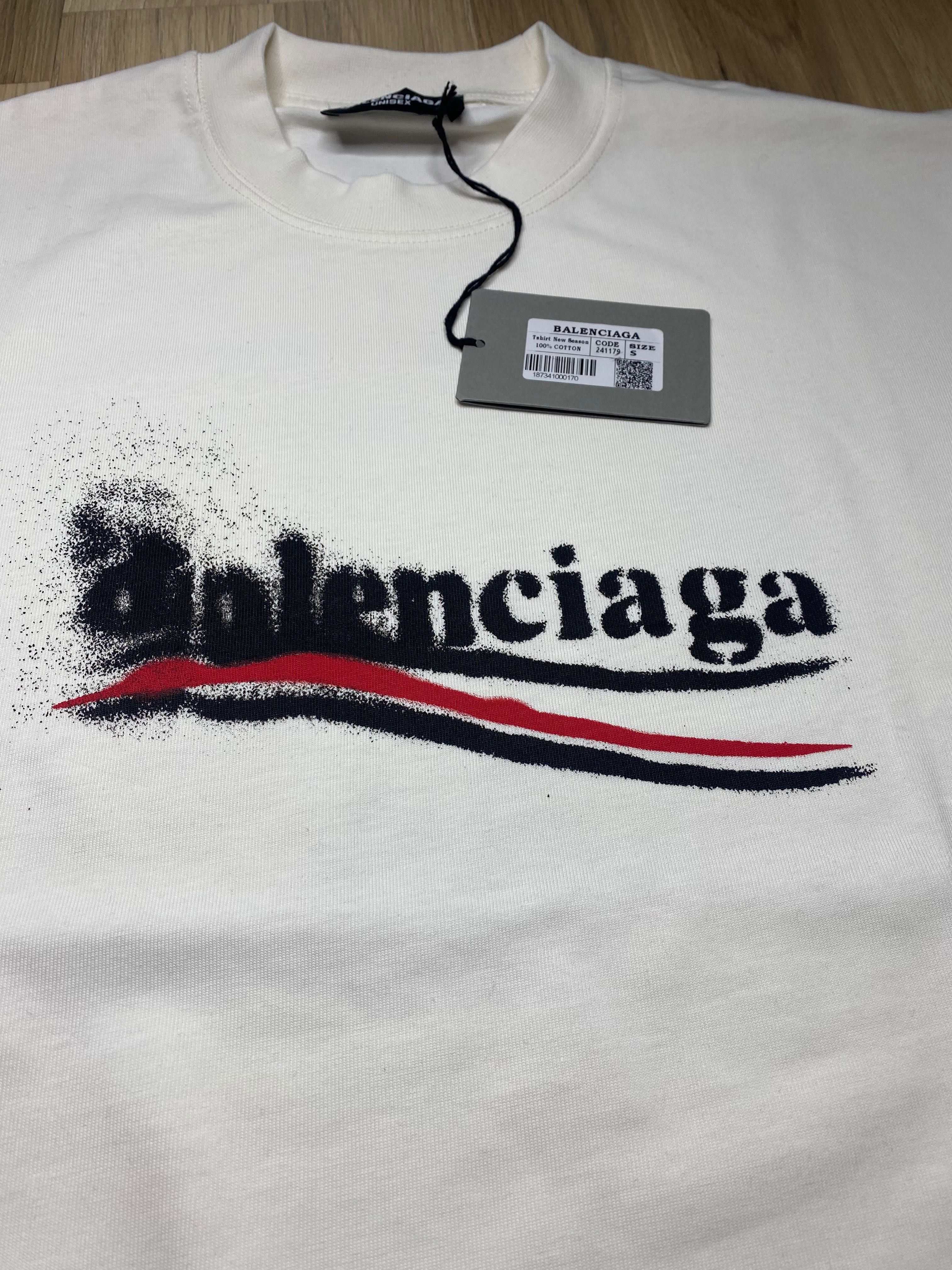 Balenciaga-Оригинална чисто нова мъжка тенискa M размер