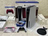 PlayStation 5 1TB 2 Джойстика 3 диска Игровая Приставка Sony Ps Пс