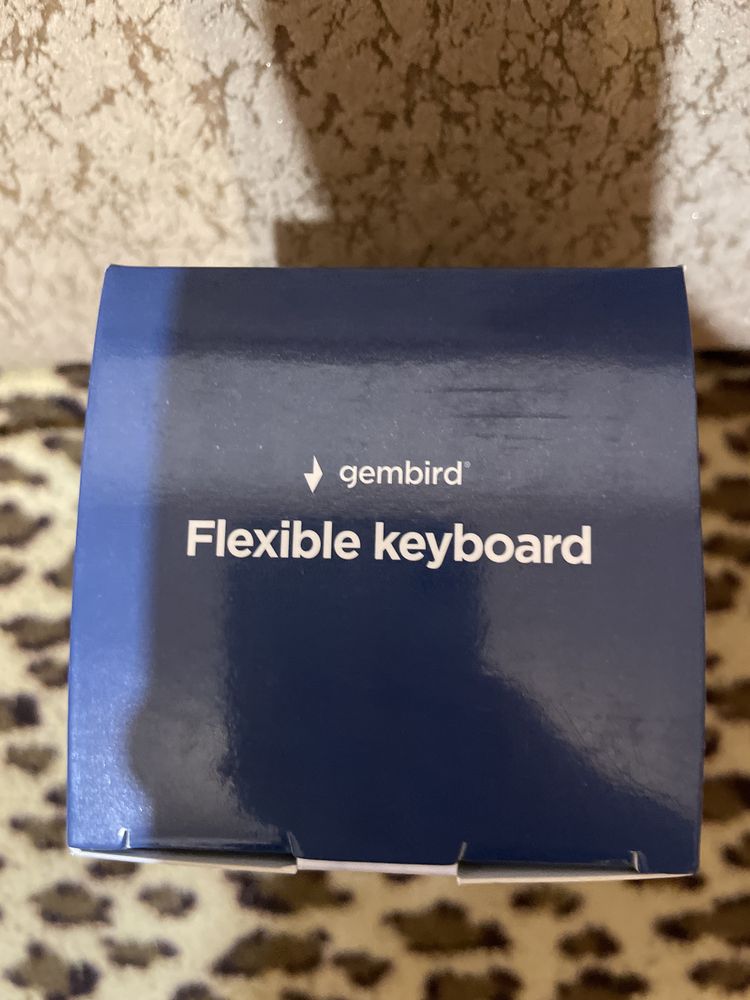 Tastatura gembrid flexibila neagra nedesfacuta