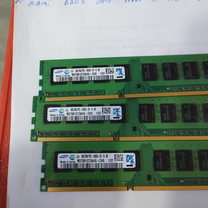 Ram 8Gb DDR3 calculator 10600 Samsung