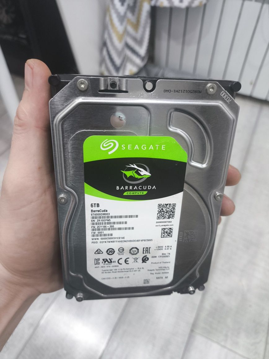 Seagate barracuda 6tb недорого