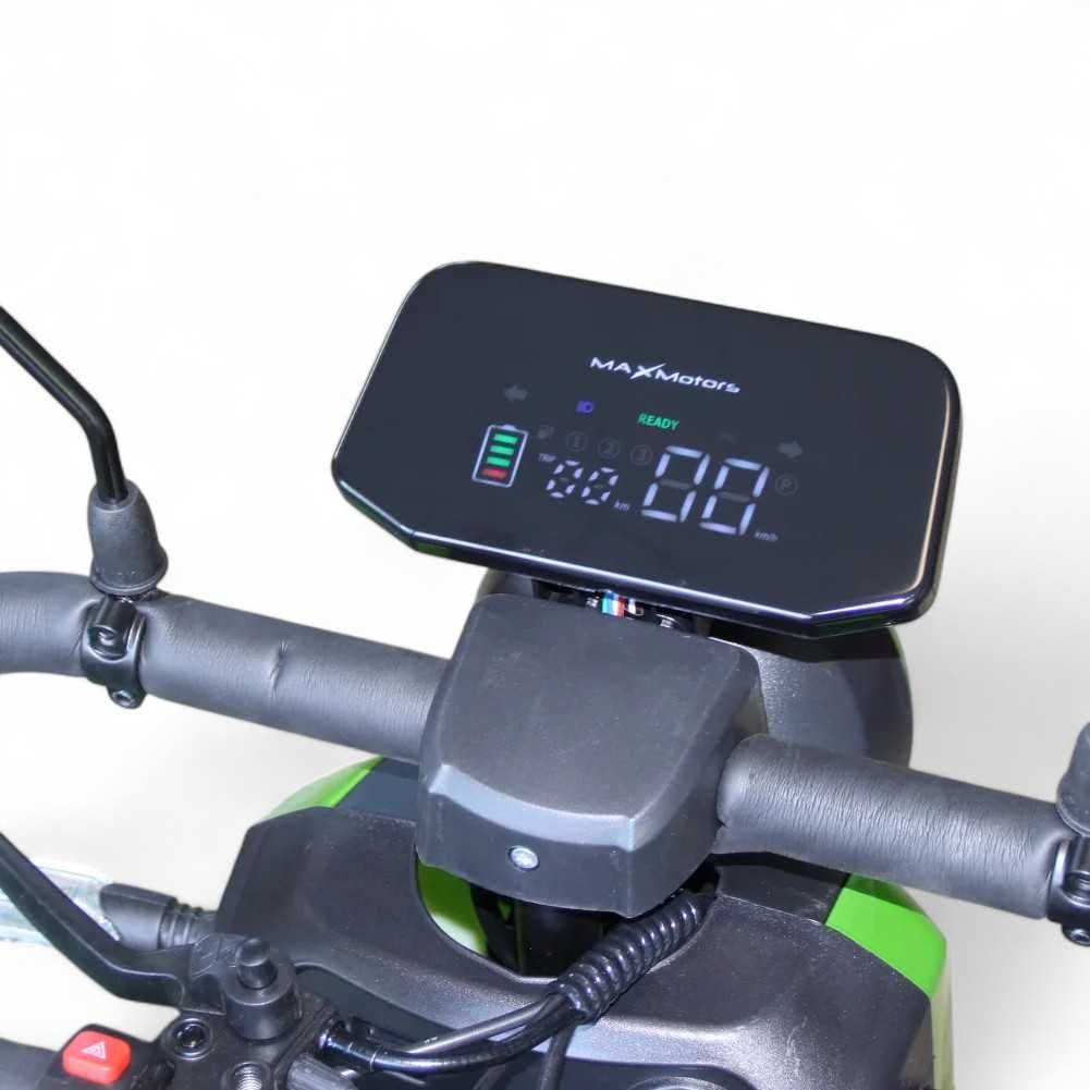Електрическа триместна четириколка MaxMotors Х4 1500W - GREEN
