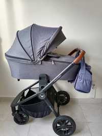 Детска количка MUUVO, лека, маневрена и с UV защита