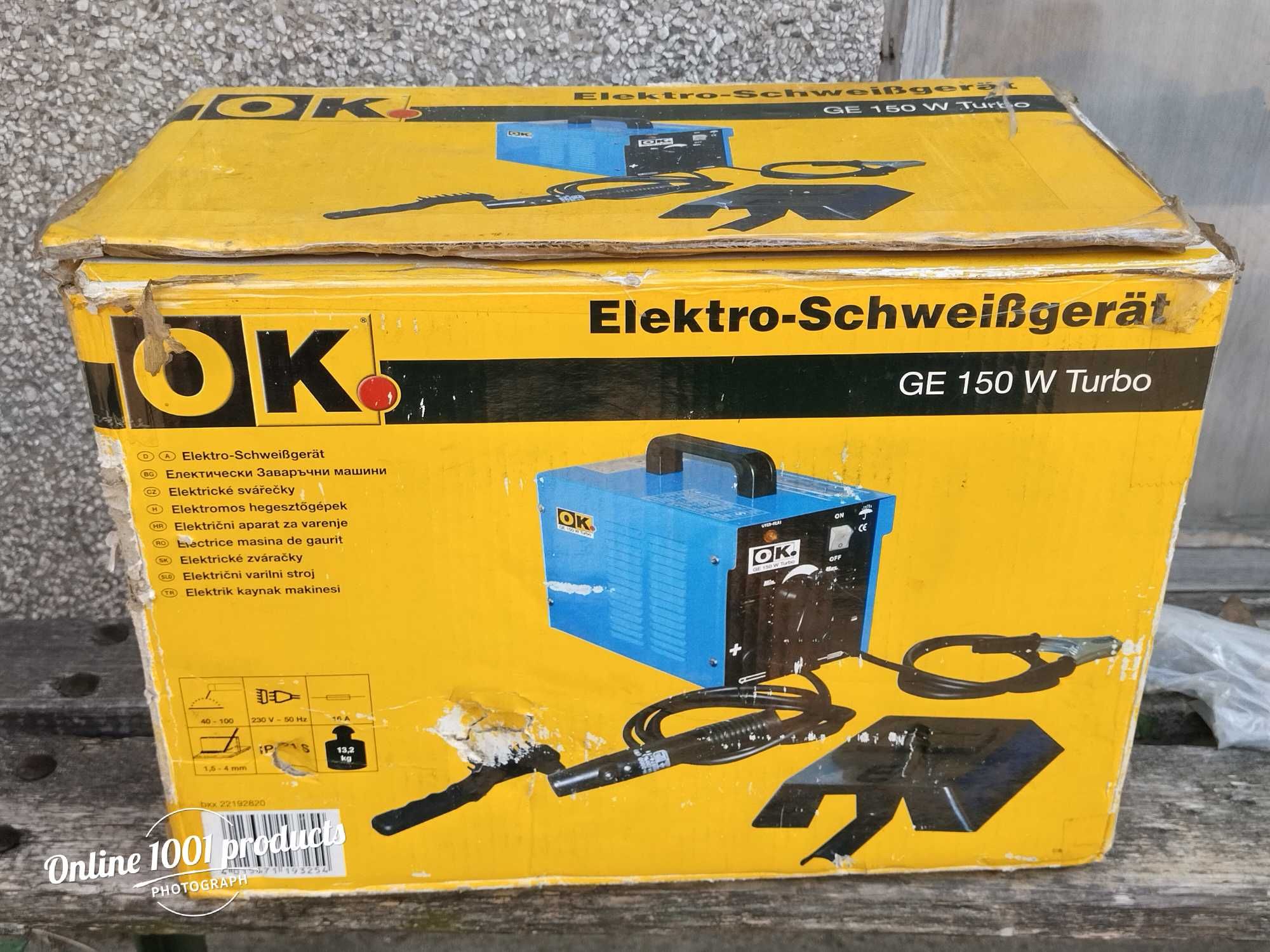 Електрожен Elektro-Schweißgerät.