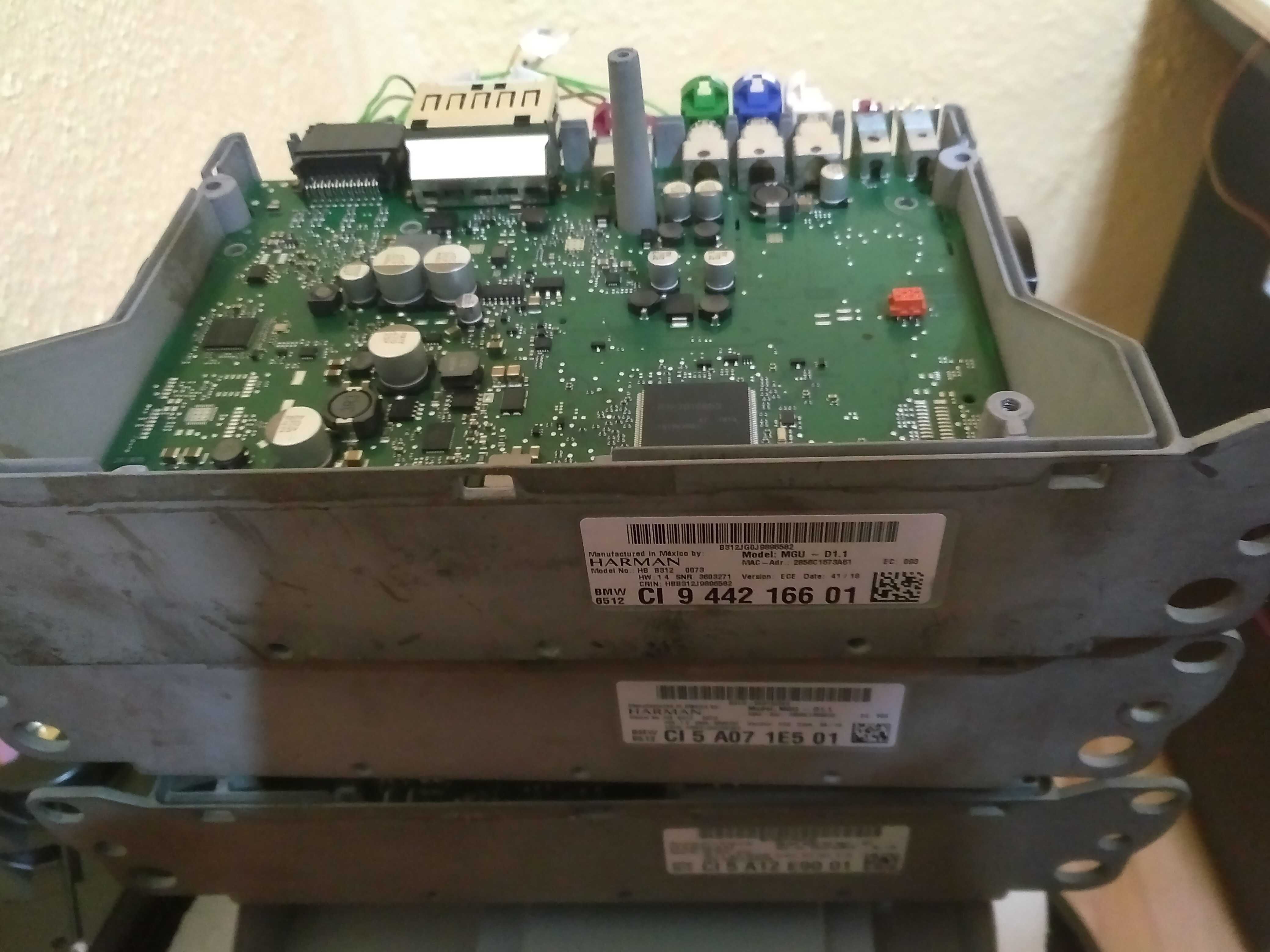 Bmw G30 G20 G01 G02 G05G06 Reparatie unitati navigatie Bmw Mgu id7 id8