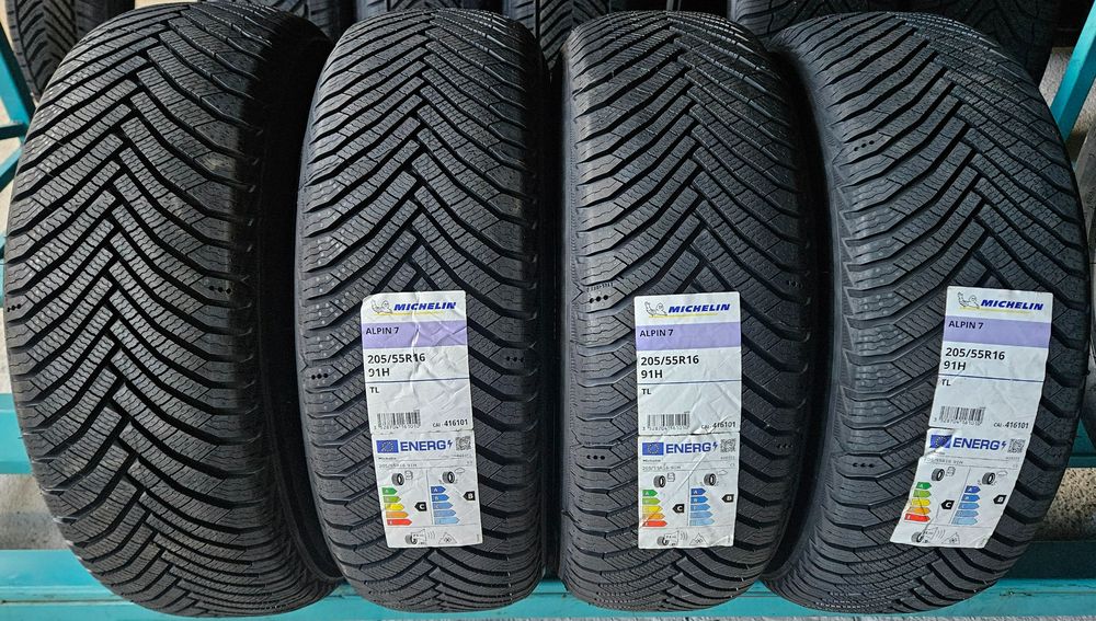 205/55 R16 91H, MICHELIN Alpin 7, Anvelope de iarna M+S
