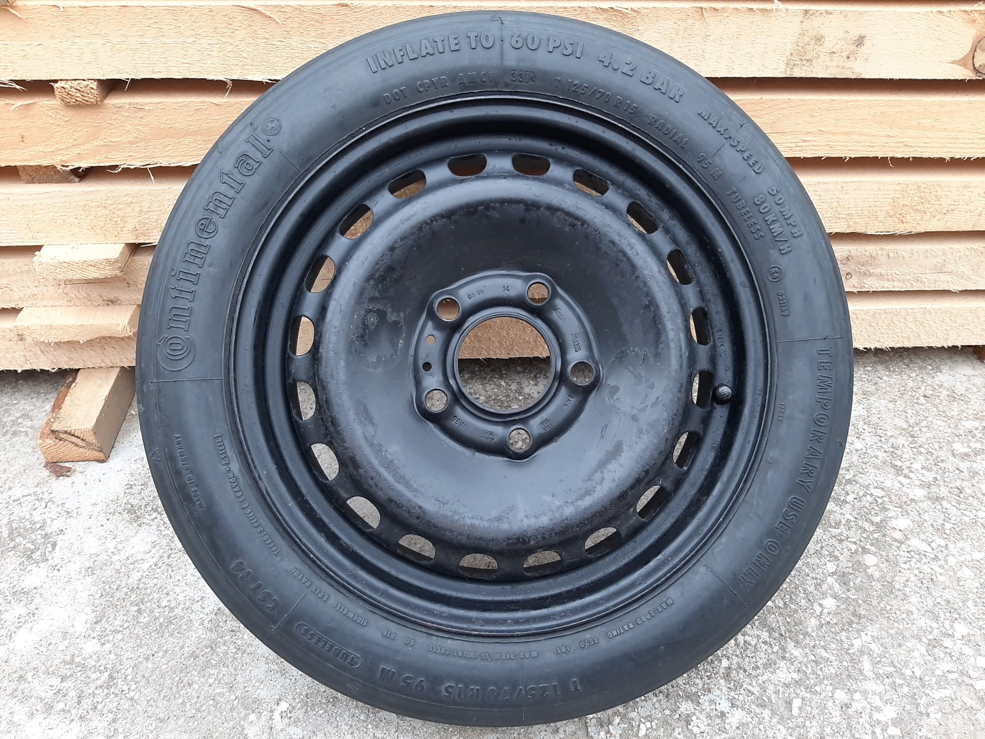 Патерица за бмв 125/70 R15