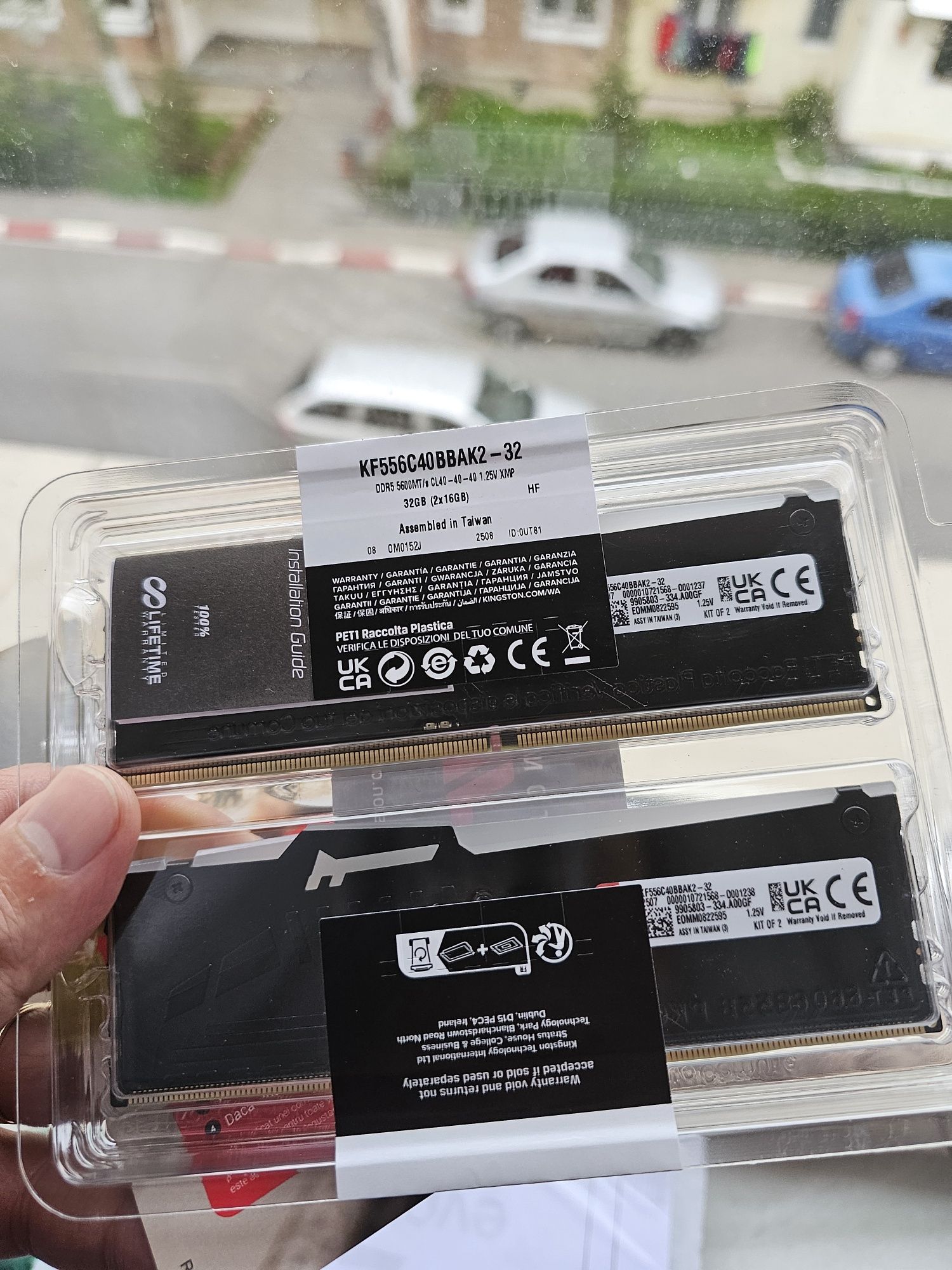Memorie ram 2x16 gb ddr5