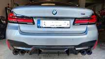 М5 броня BMW G30 с накрайници