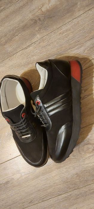 Adidasi Alessandro Biaggio pantofi piele 43