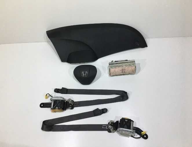 Honda Jazz airbag - volan - pasager  - set centuri de siguranta