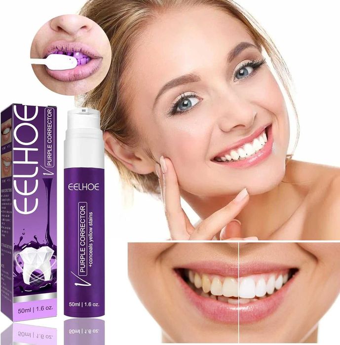 Избелваща паста за зъби, Паста за избелване на зъби Purple Corrector