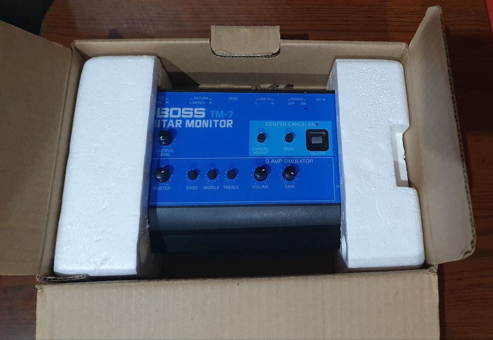 Нов Китарен ефект/монитор Boss TM-7