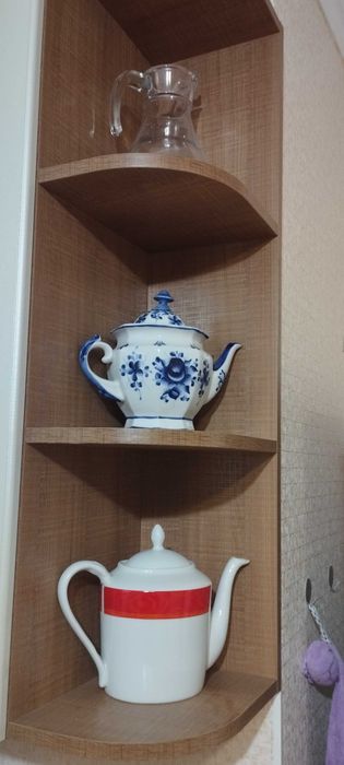 Заварные чайники 2 шт., Гжель фирменная, графин