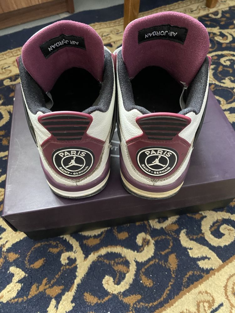 Кроссовки Jordan 4 retro PSG