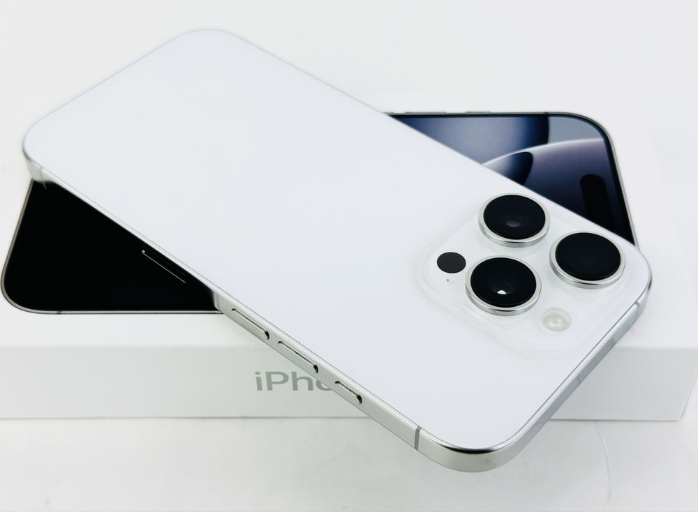 Apple iPhone 16 Pro 128GB White 100% Battery! Гаранция!