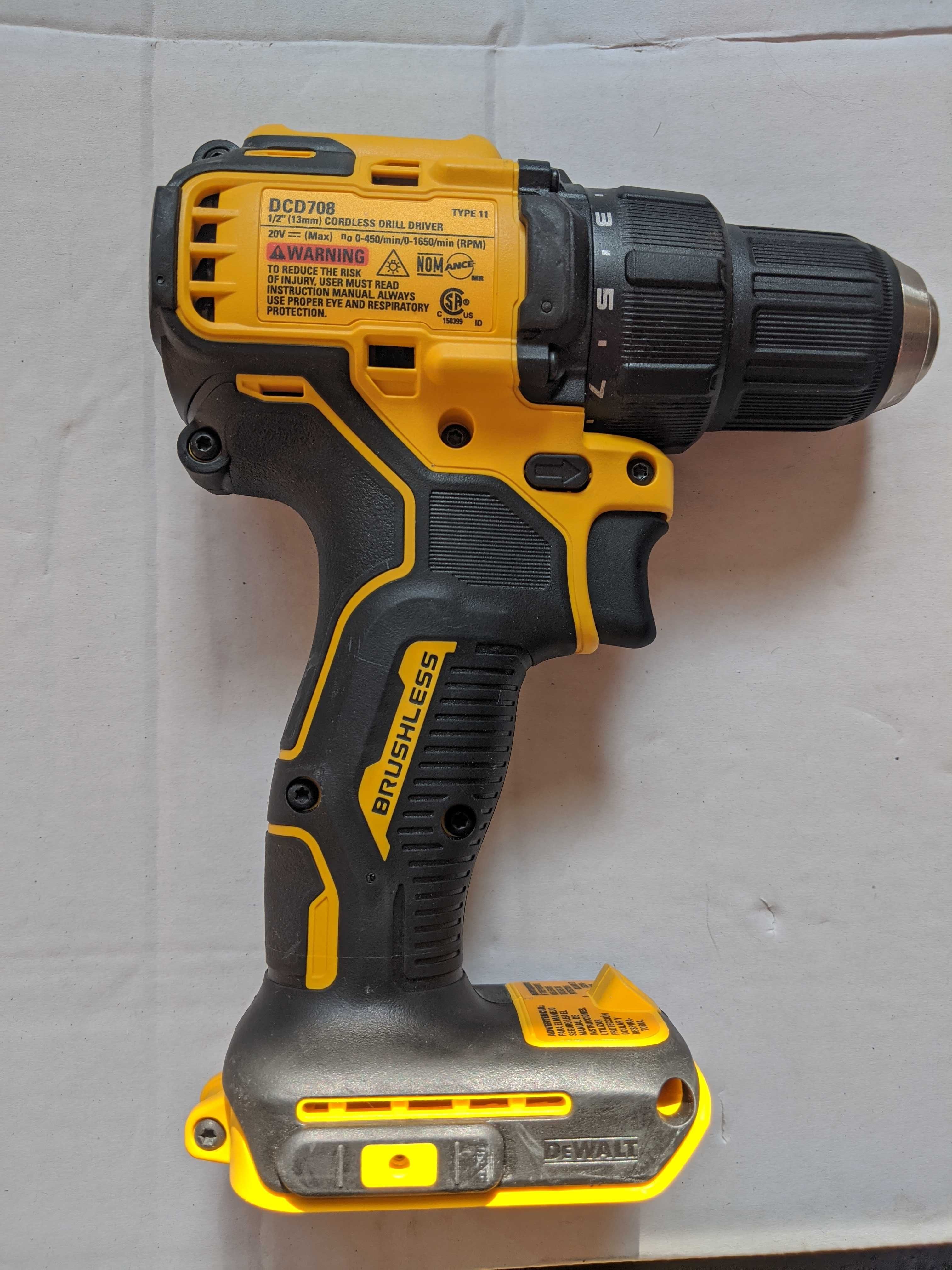 Акумулаторен винтоверт DeWALT DCD708 Внос от САЩ