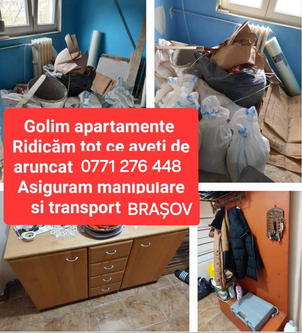 Debarasam apartamente, mobila veche brasov