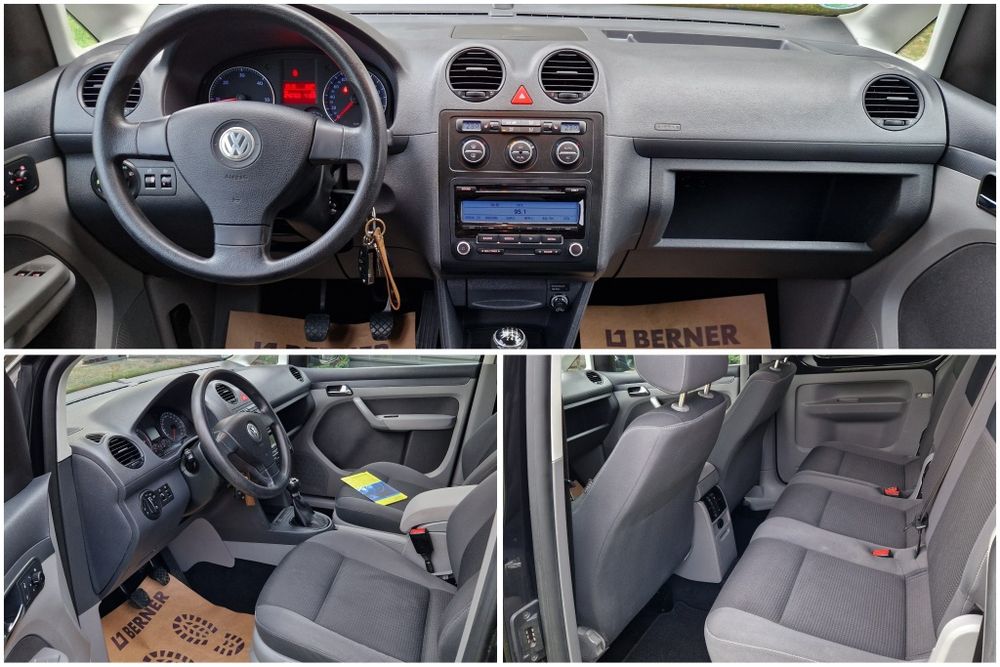 VW Caddy LIFE * 2.0 diesel * model TEAM * dotări TOP * CarVertical