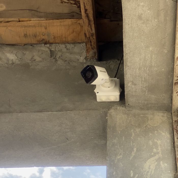 Ustanovka kamera va domofon