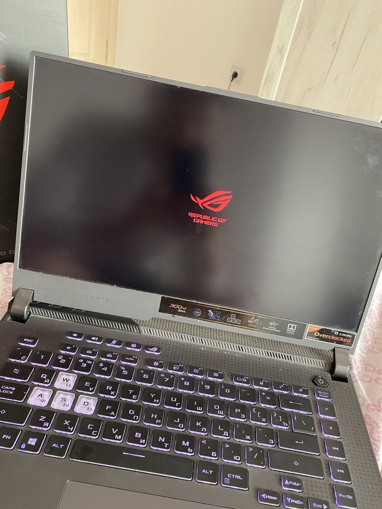 Продается ноут ASUS ROG STRIX G15 G513QM-HF321T серный