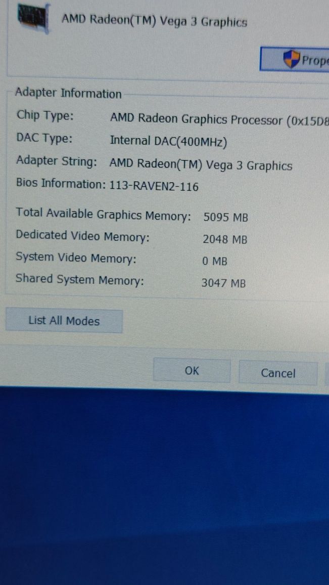 Laptop Asus D509DA-EJ102T AMD Ryzen 3.  8Gb Ram , Video dedicat 2Gb.