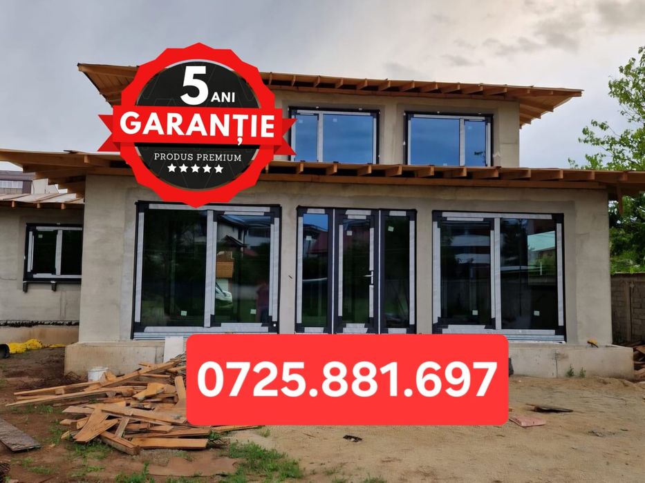 Geamuri Termopan, Tamplarie PVC – Ferestre și Uși