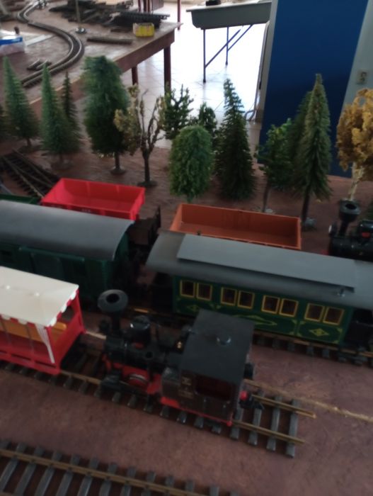 Locomotive și vagoane scara G