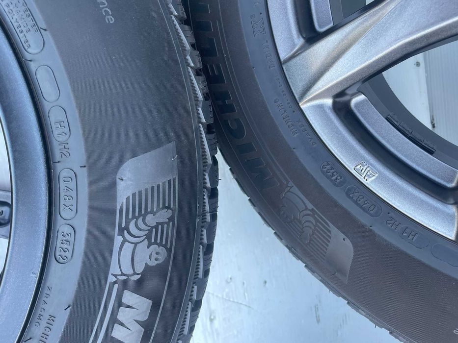 Set jante cu anvelope iarna Michelin 235 65 R17 Renault Espace X Trail
