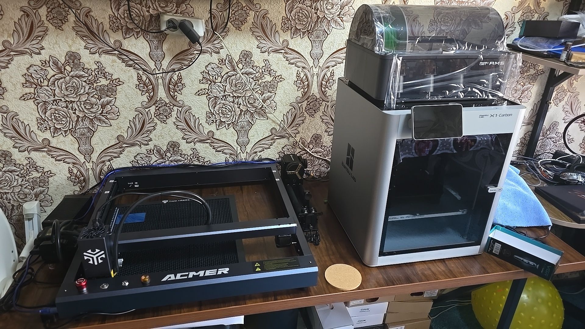 Продам 3д принтер Bamboo lab x1cc