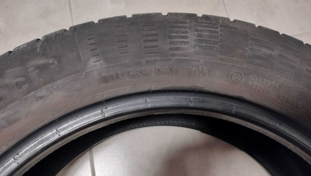 Set anvelope vara Continental ContiEcoContact 215/55 R17, DOT 2016, x4