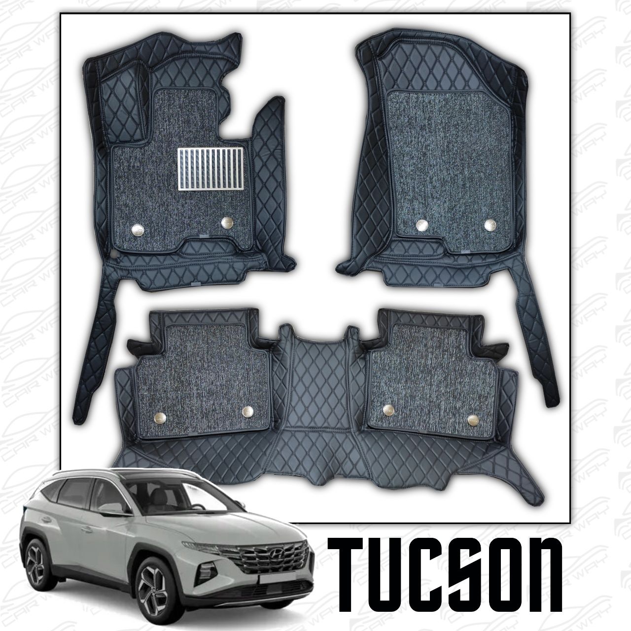 9D polik / коврики для Hyundai Tucson