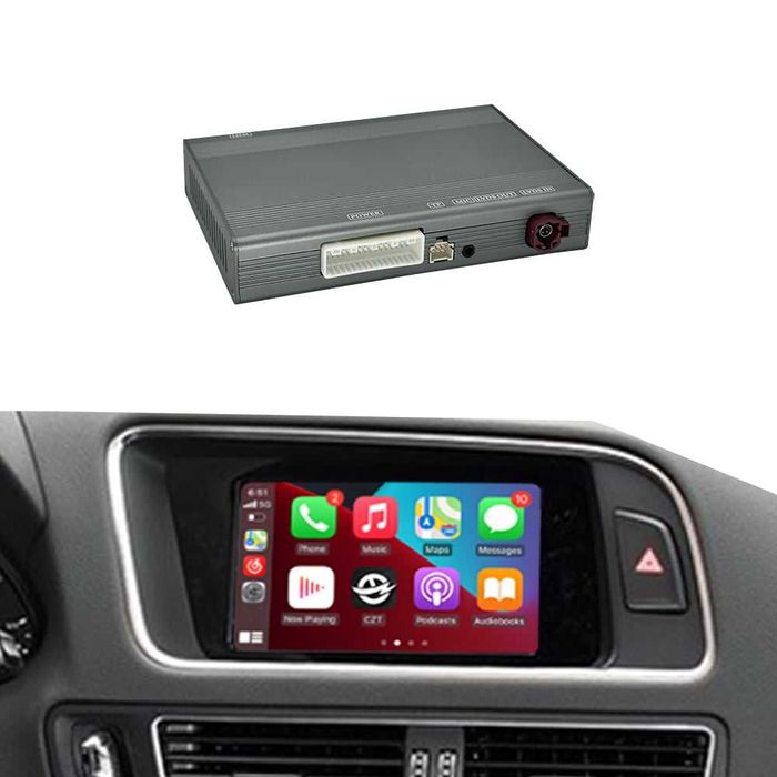 CarPlay / Android Auto модул за Audi Q5 (2010–2020, MMI 2G / 3G / MIB)
