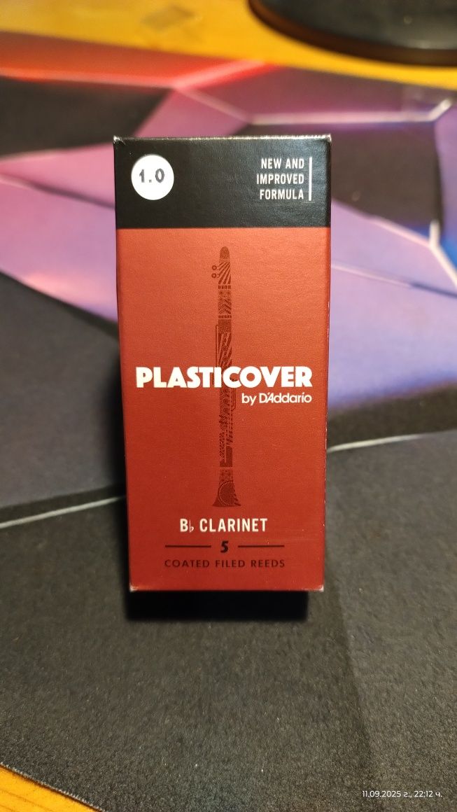 Платък за кларинет "Plasticover" размер 1