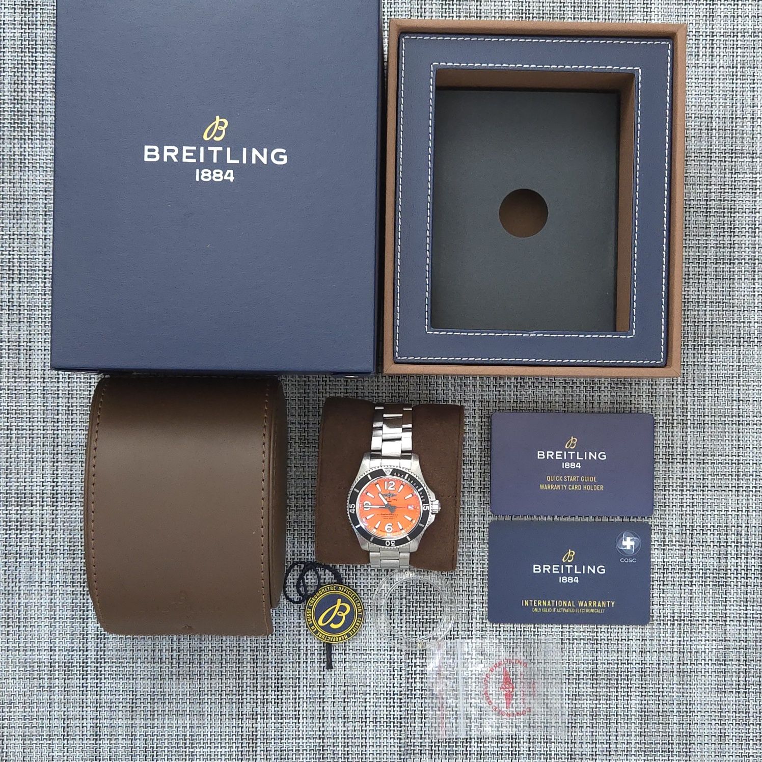 Часовник Breitling Superocean 42mm 2022 diver автоматичен
