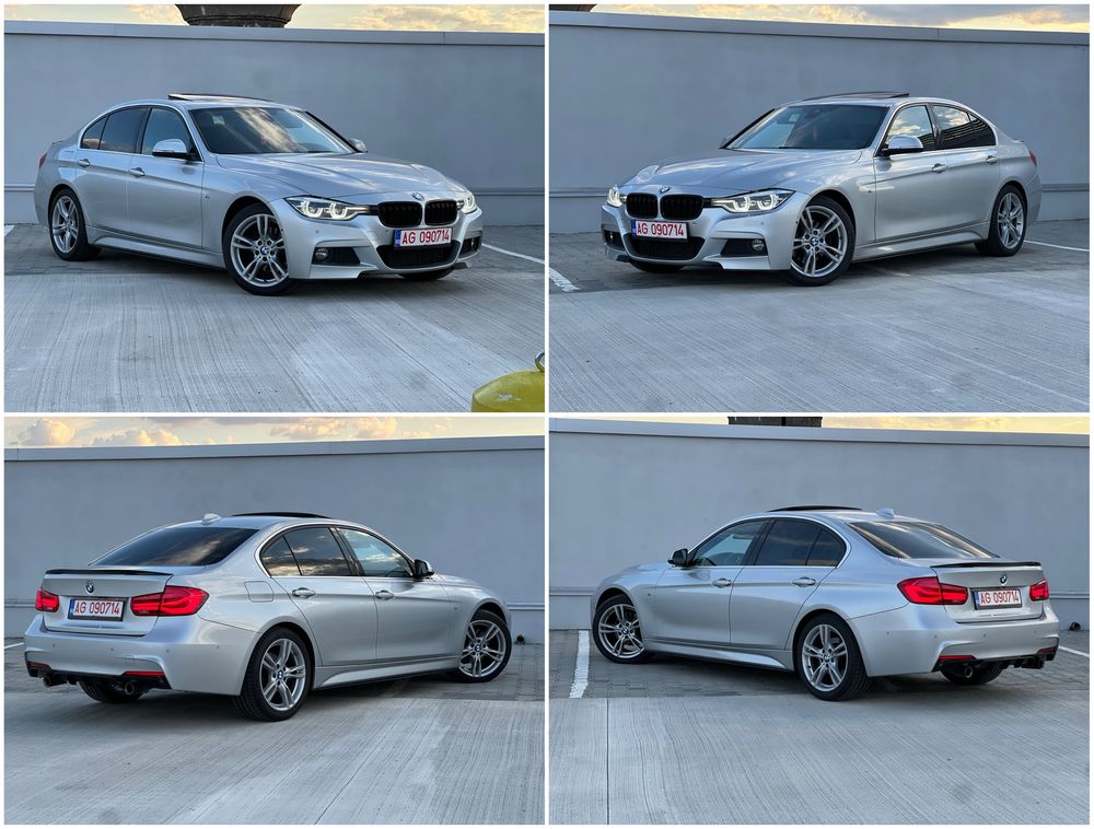 BMW F30 320D Automat Pachet M  - 2 Butoane|Head-UP Display|Camere 270|