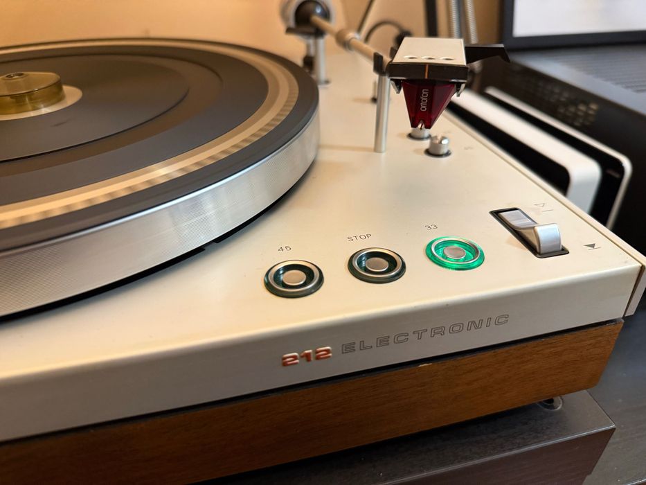 Philips 212 Electronic, 1972-1975, с доза Ortofon 2M Red