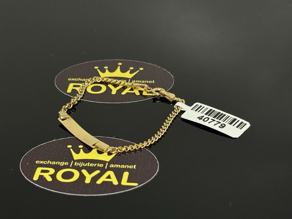 Bijuteria ROYAL : Bratara AUR NOU 14K / 1.44 GR